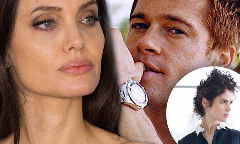 Angelina Jolie załamana romansem Brada Pitta