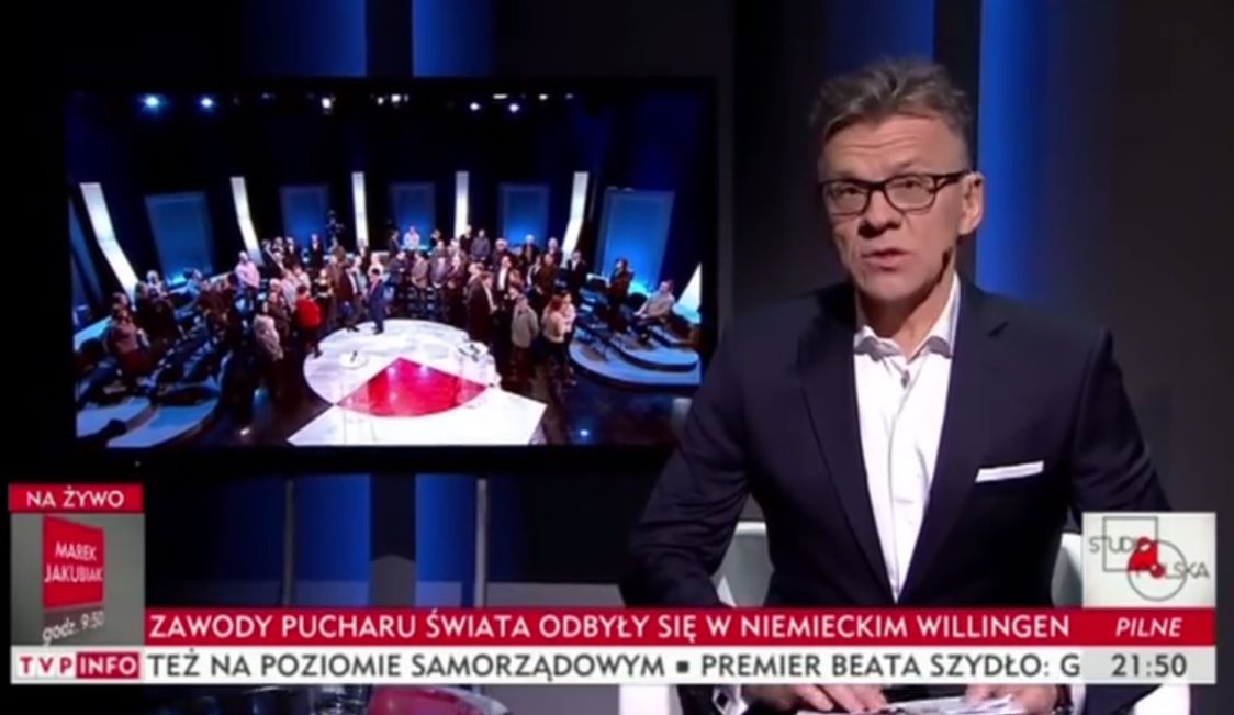 Skargi do KRRiT na "Studio Polska". Posłowie Nowoczesnej bojkotują program TVP Info