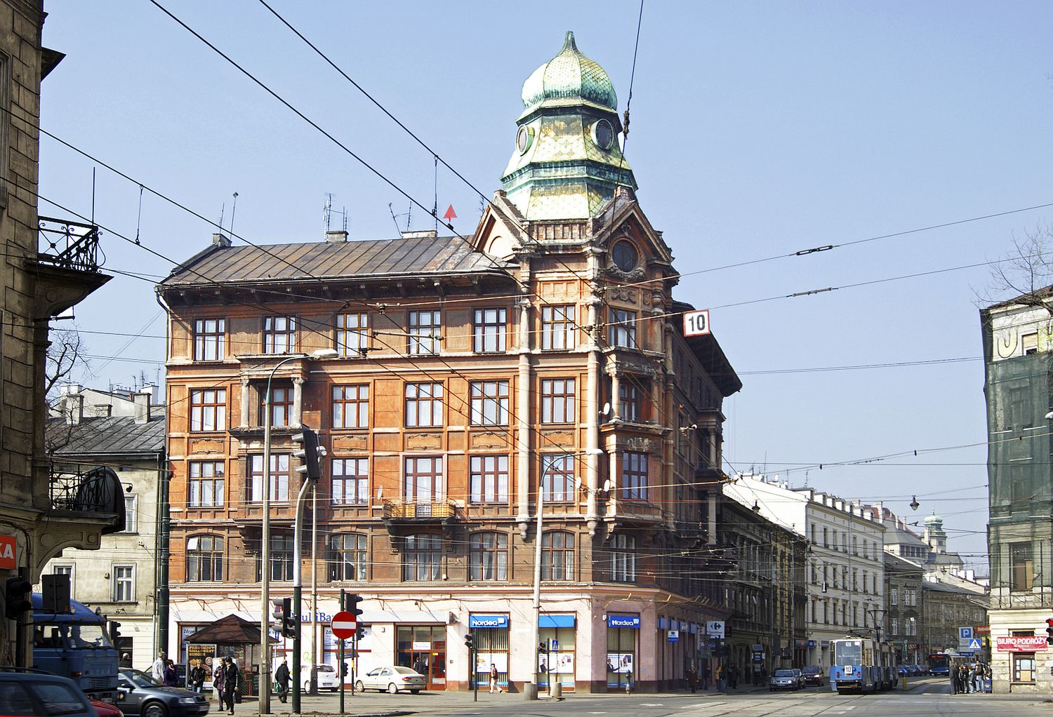 Kamienica Ohrensteina w Krakowie - po wyczyszczeniu