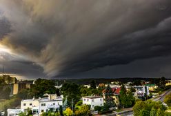 Pogoda. Potężna chmura nad Trójmiastem. Zdjęcie robi wrażenie