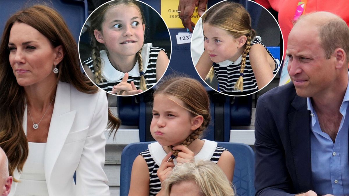 Księżniczka Charlotte stroi zabawne miny przed paparazzi. Córka Kate i Williama skradła rodzicom całe show!