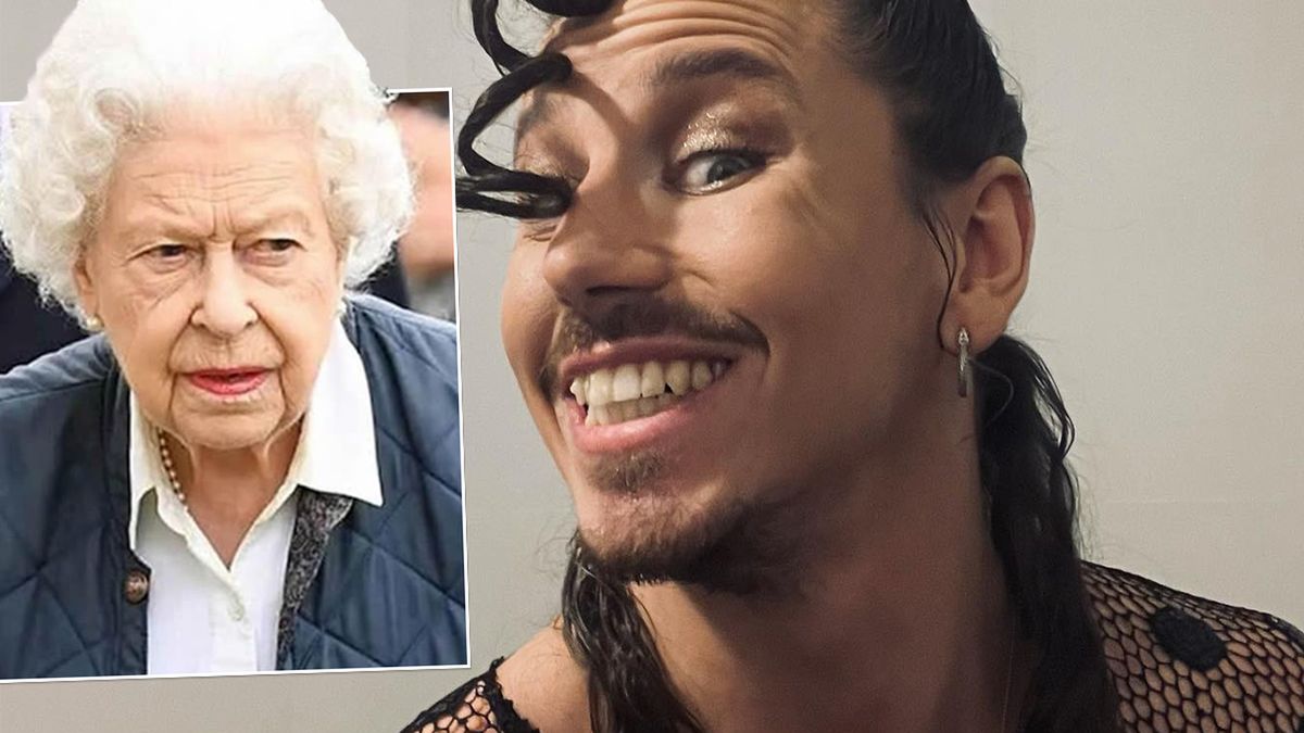 Michał Szpak, królowa Elżbieta II