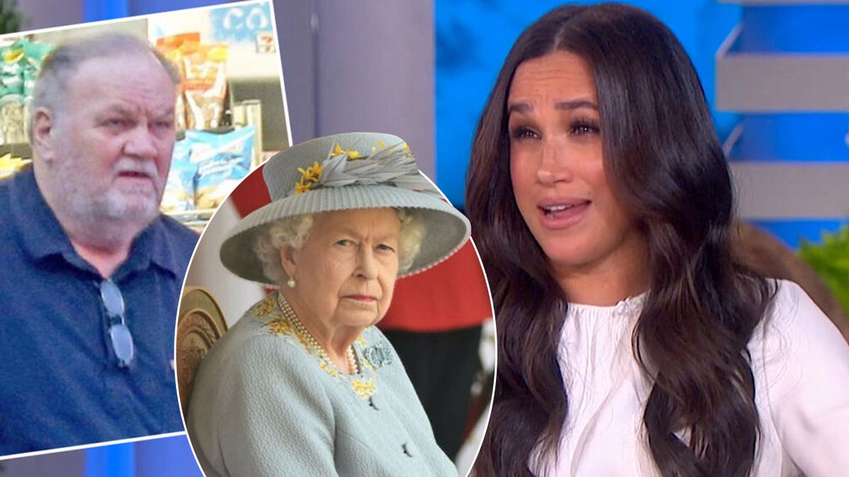 Królowa Elżbieta II chciała pogodzić Meghan Markle z ojcem. Podjęła bardzo zdecydowane kroki