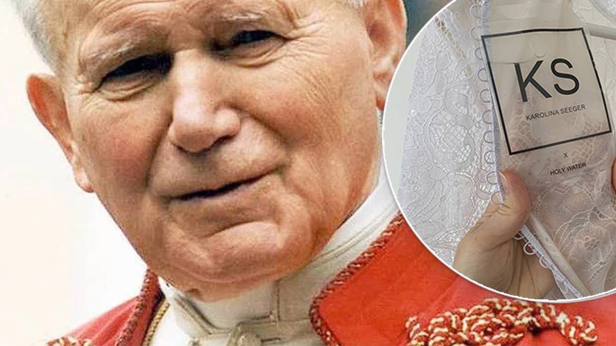 Suknia ślubna w hołdzie dla Jana Pawła II