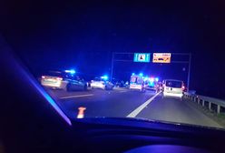 Karambol na A4. Autostrada pod Wrocławiem zablokowana