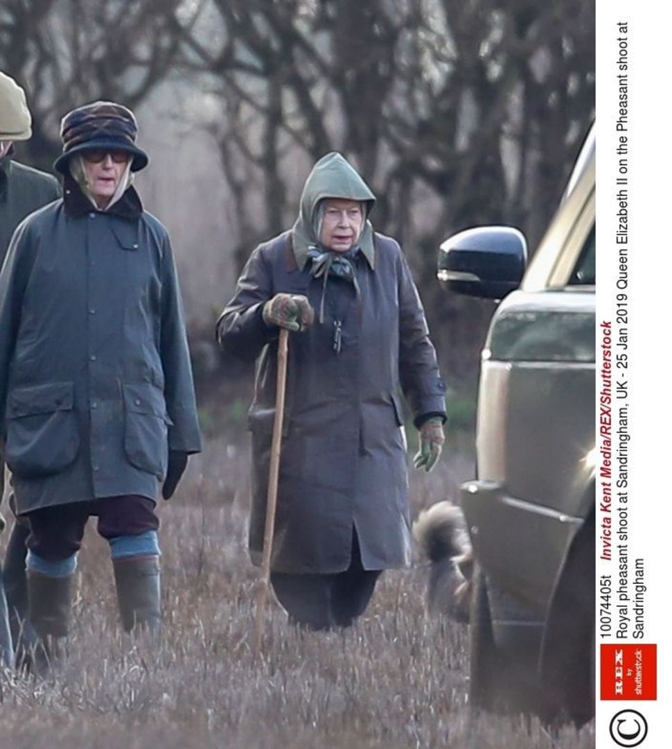 Elżbieta II wybrała się na polowanie 