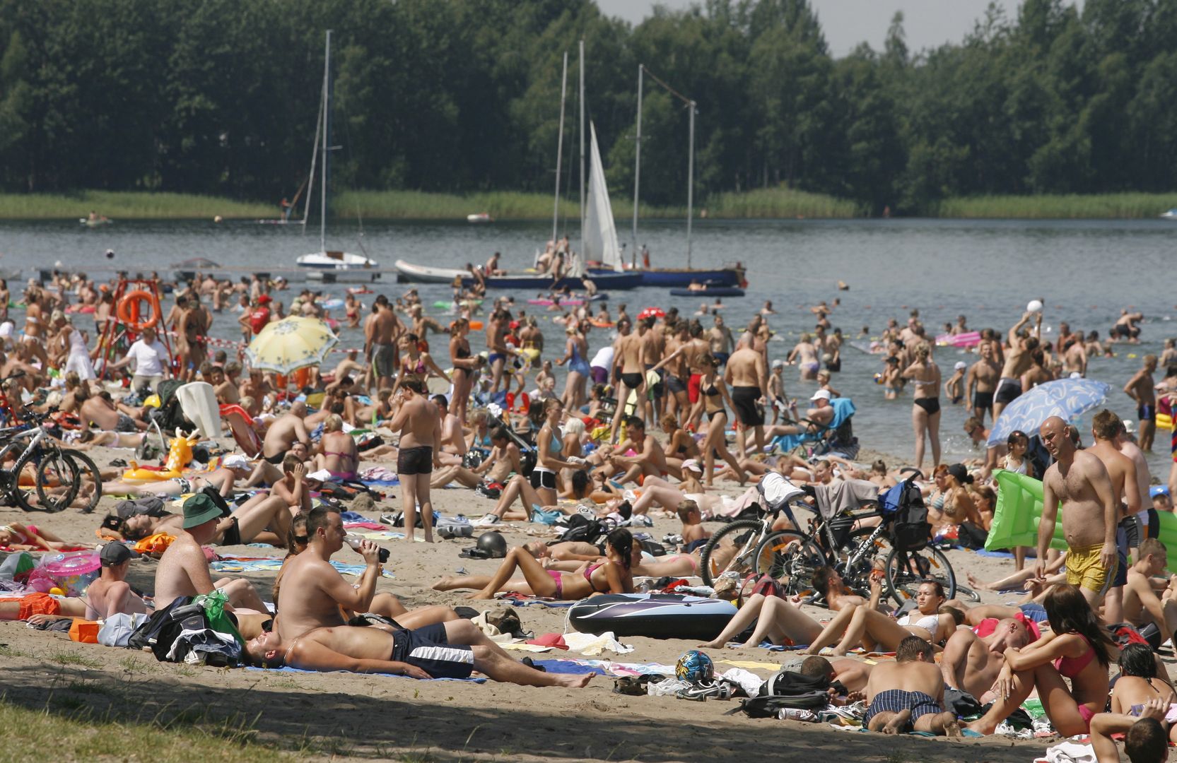 Pogoria III to ulubione miejsce letniego wypoczynku mieszkańców Dąbrowy Górniczej