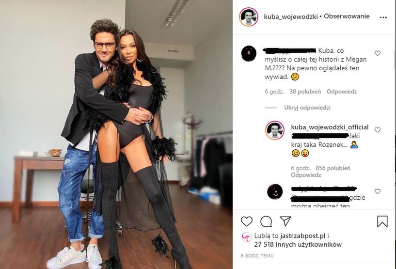 Kuba Wojewódzki komentuje wywiad Meghan Markle