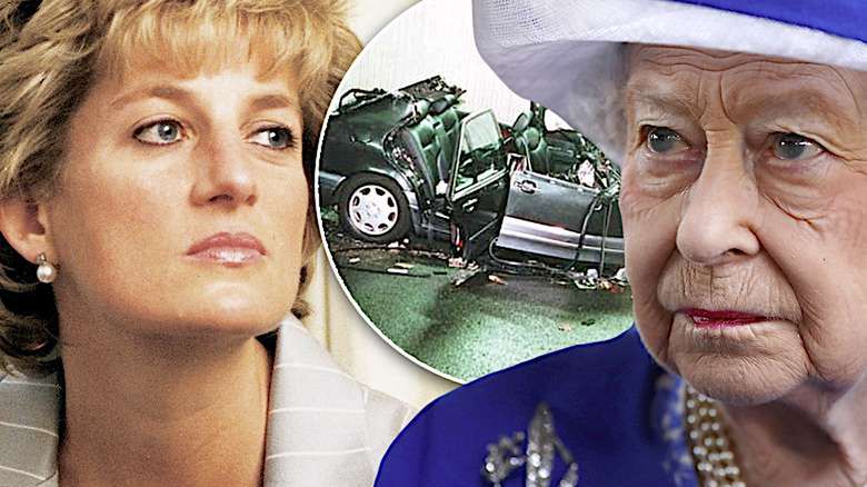 Księżna Diana, śmierć, wypadek, królowa Elżbieta II