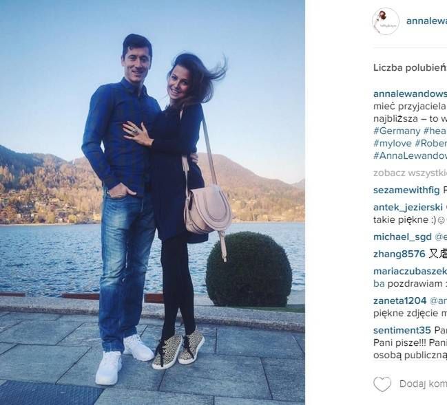Anna Lewandowska o mężu Robercie Lewandowskim
