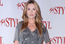 Wpadka Hanny Lis na imprezie. Srebrne skarpety w połączeniu ze szpilkami to nie był doby wybór