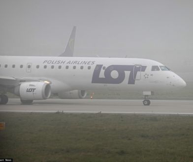 Awaryjne lądowanie na Lotnisku Chopina. Maszyna LOT-u zawróciła z powodu burzy