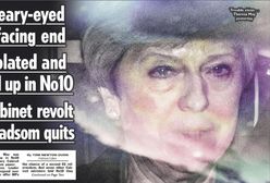 "Łzawa" Theresa May na okładkach w Wielkiej Brytanii. Prasa bezlitosna wobec premier