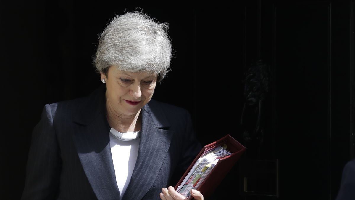 Premier Theresa May.