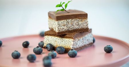 Ptasie mleczko z chia w lżejszej wersji
