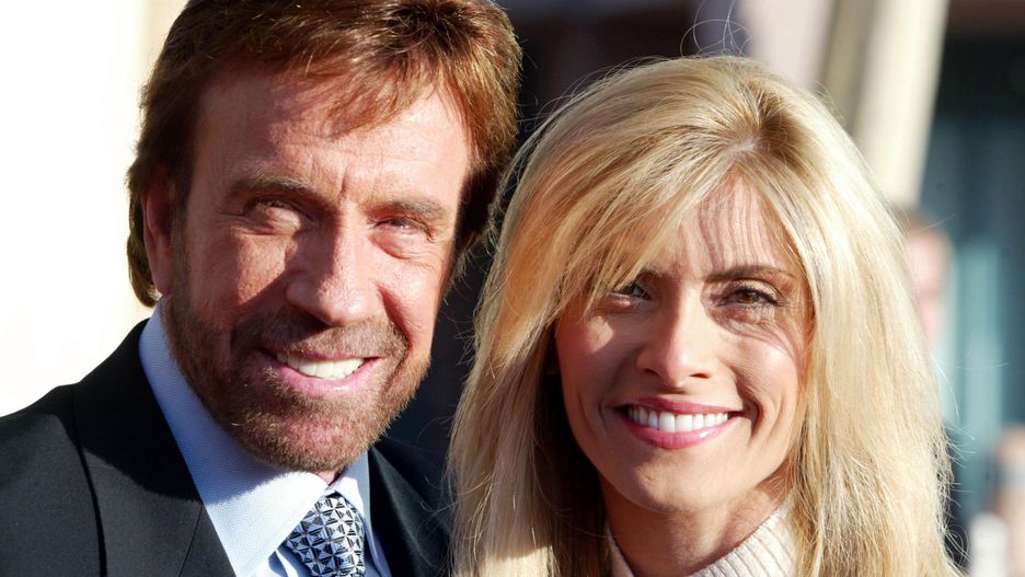 Chuck Norris z żoną Geną O Kelley