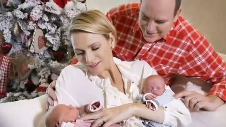 Księżna Charlene i książę Albert II