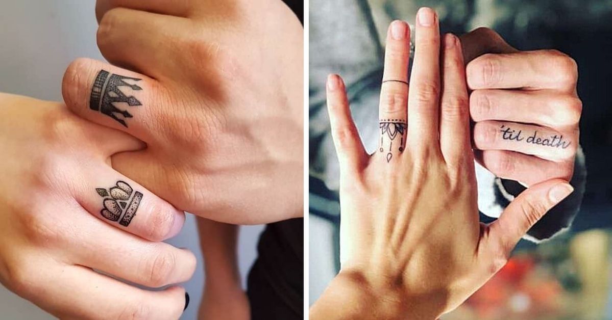 Ponad 30 pełnych miłości tatuaży, za pomocą których zakochane pary wyraziły swoje uczucia