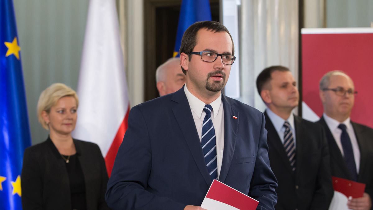 Poseł PiS Marcin Horała.