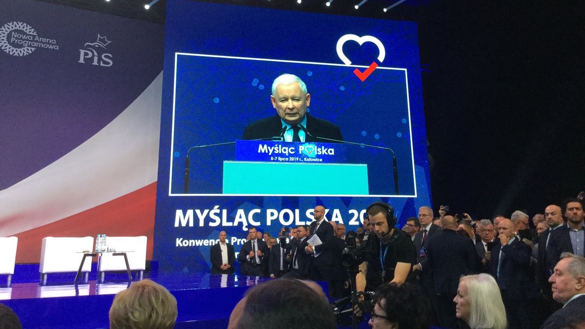 Konwencja programowa PiS. Jarosław Kaczyński o planach rządzącej partii na kolejne lata