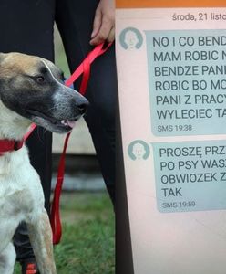 Chciała oddać psy, bo ją denerwują. Nagabywała wolontariuszkę, która jej odmówiła