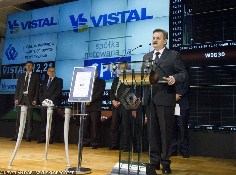 Prezes Ryszard Matyka, wprowadzając Vistal Gdynia na giełdę w 2014 roku, nie spodziewał się takich problemów.