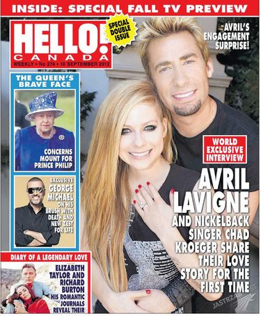 Avril Lavigne i Chad Kroeger razem na okładce Hello