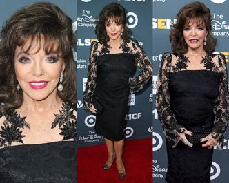 85-letnia Joan Collins wdzięczy się na gali w Beverly Hills