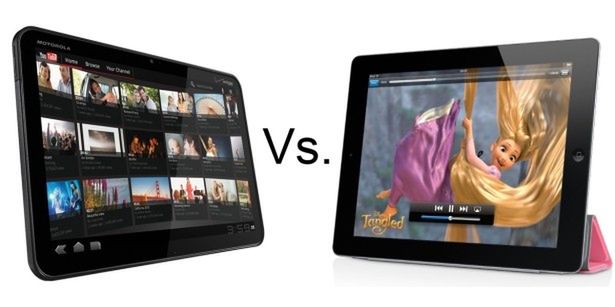 iPad 2 vs Motorola Xoom