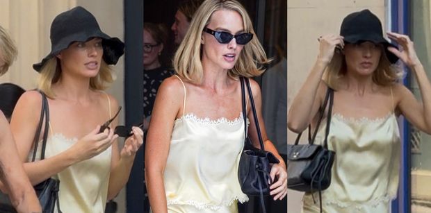 Margot Robbie korzysta z uroku Paryża w towarzystwie swojej mamy. Zasługuje na miano "najpiękniejszej kobiety świata"? (ZDJĘCIA)