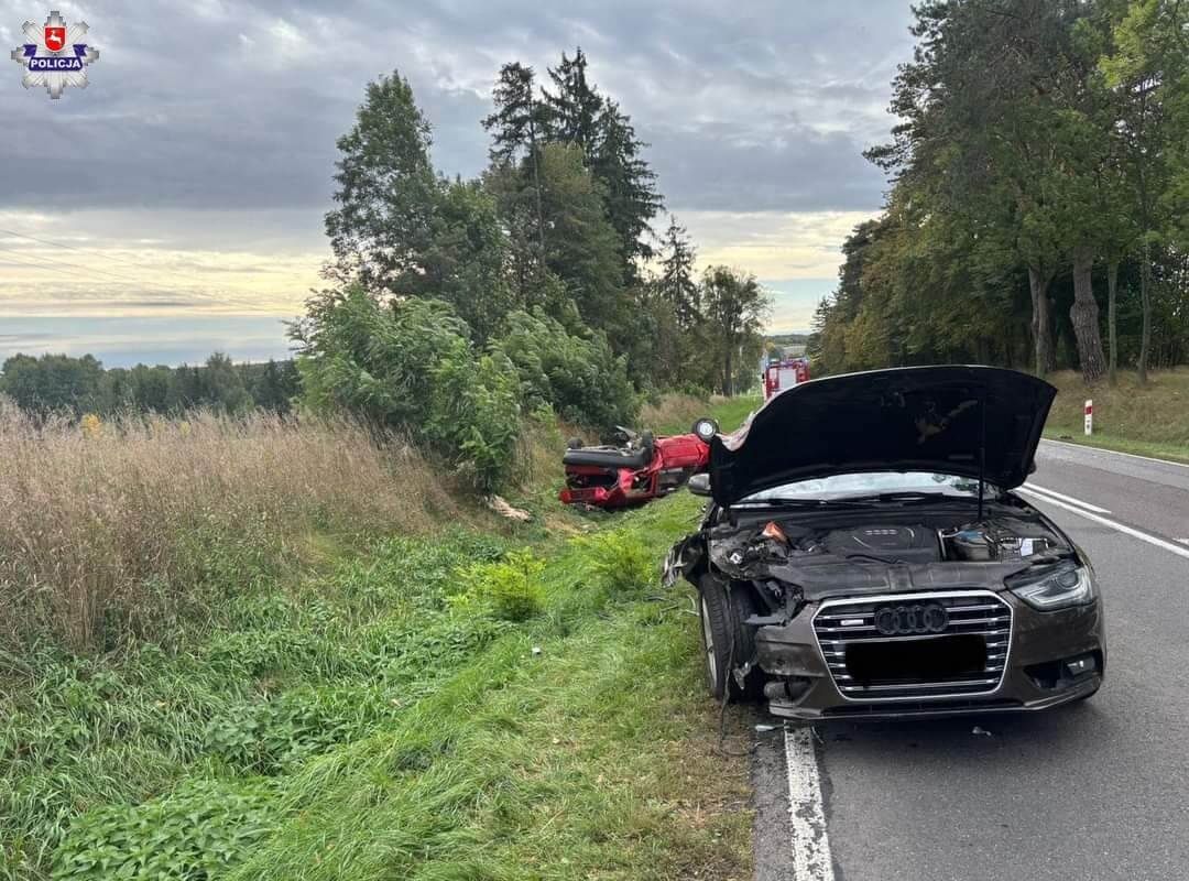 Audi, którym podróżowała 26-latka