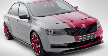 Škoda Rapid Sport Concept - nowe zdjęcia [galeria]