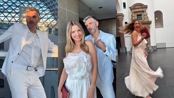 Joanna Koroniewska i Maciej pozują w ślubnych kreacjach. "Dowbor proponuje odnowienie przysięgi małżeńskiej" (ZDJĘCIA)