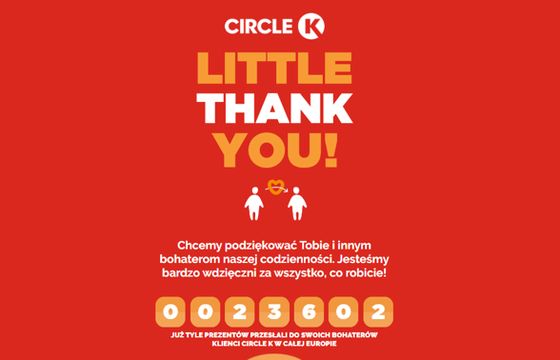 Circle K zachęca do wyrażania wdzięczności w kampanii „Little Thank You”