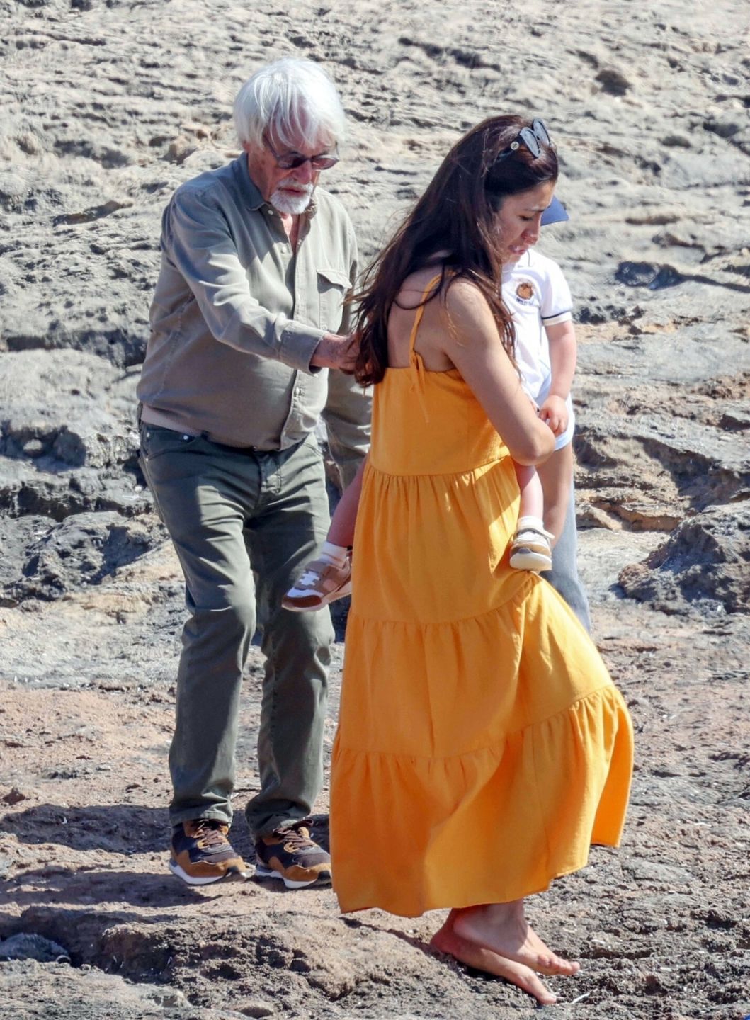 Bernie Ecclestone na rodzinnych wakacjach w Hiszpanii