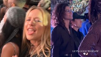 Jessica Mercedes niczym paparazzi nagrywa Zendayę i Jay'a-Z na koncercie Beyonce w Warszawie. "To jak wygrać w totka"