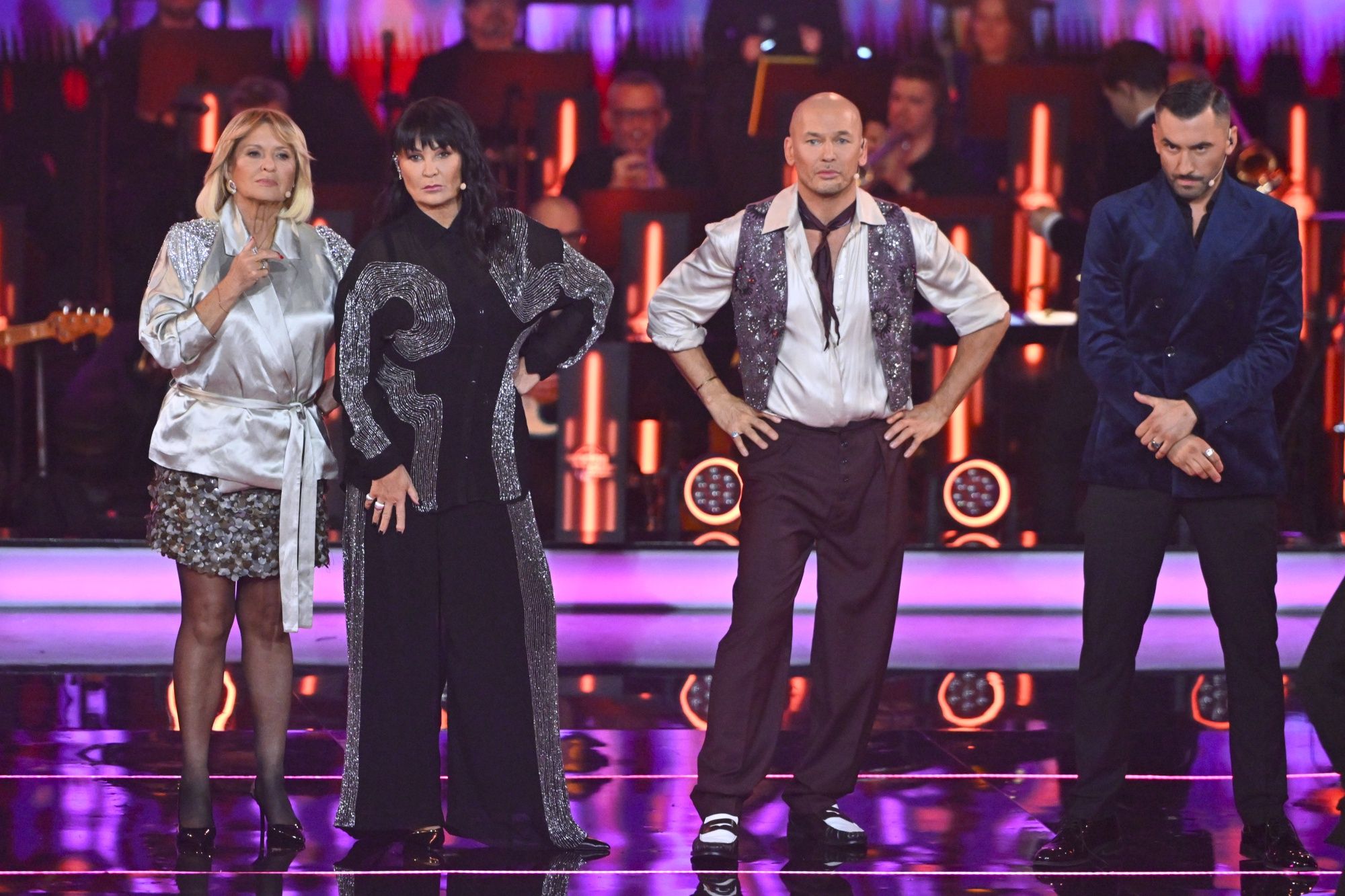 Ewa Kasprzyk, Iwona Pavlović, Tomasz Wygoda i Rafał Maserak