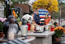 Znalazła na cmentarzu foliową torbę. Oto co było w środku