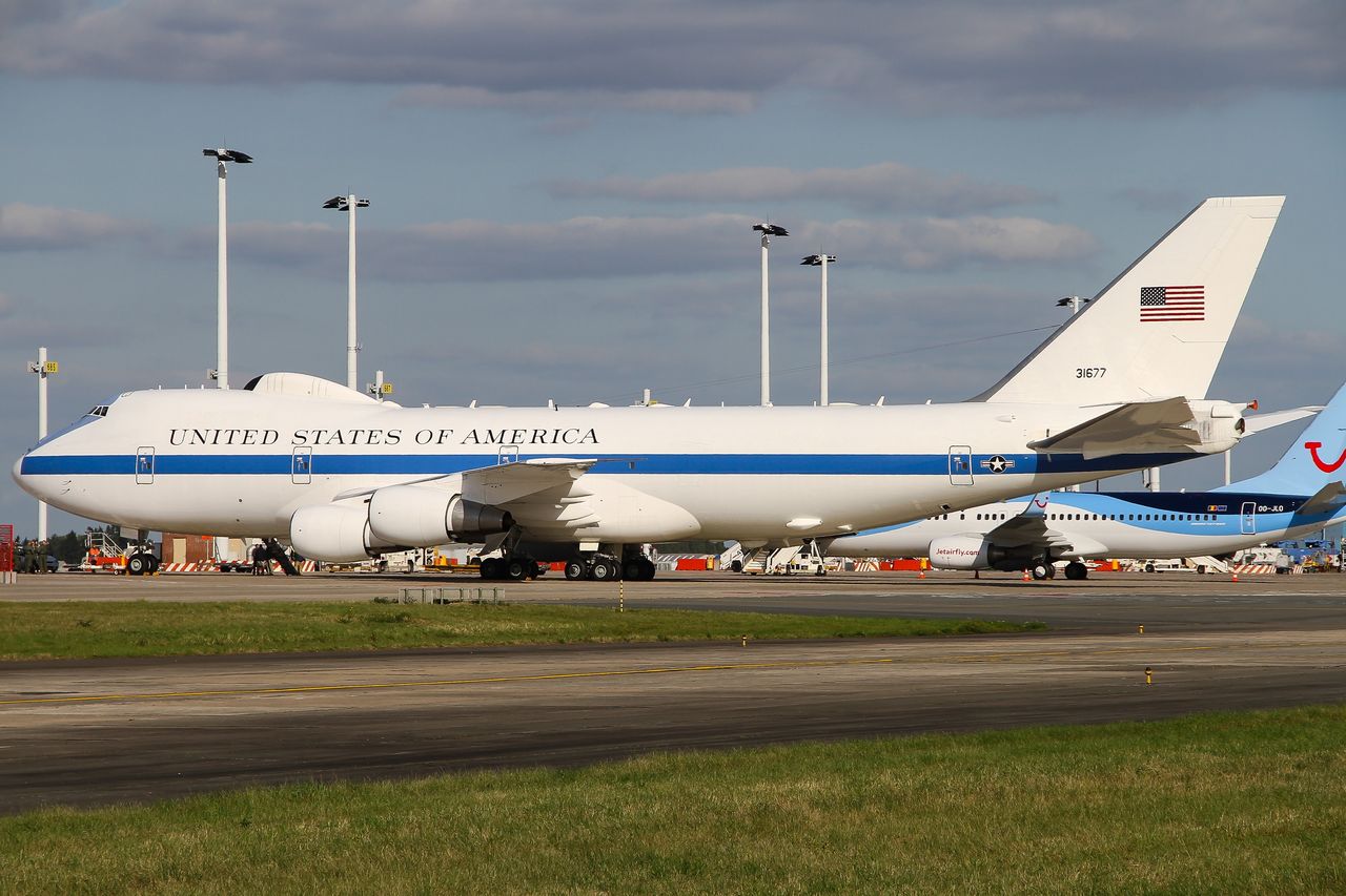 Boeing E-4 is called the "doomsday plane"