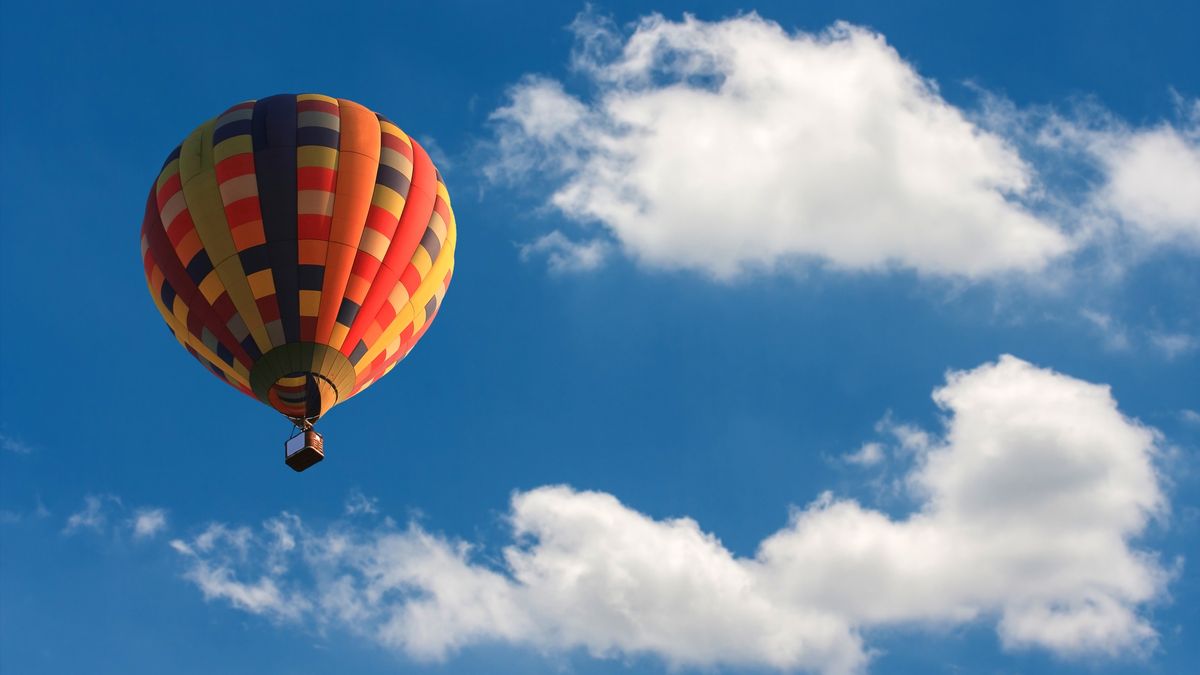 Lot balonem. Zdjęcie poglądowe