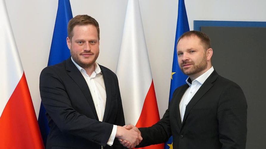 Janusz Cieszyński i Przemysław Koch