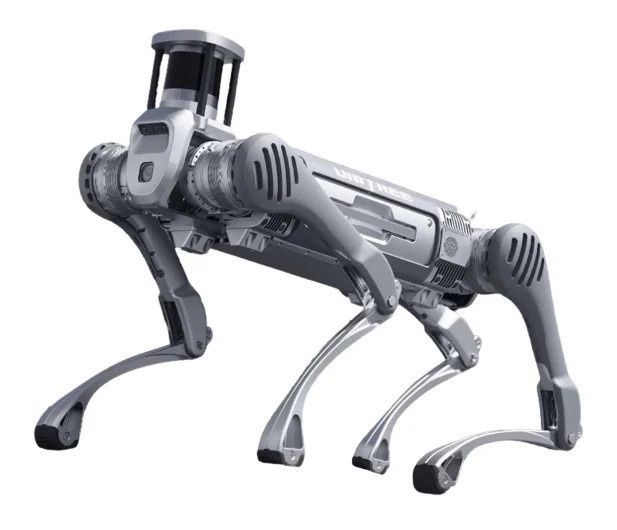 Robot Unitree B2 z LiDAR 3D