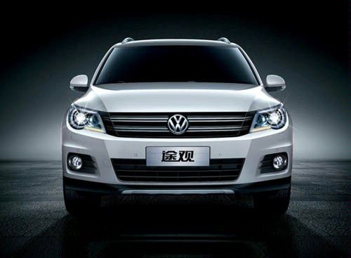 Odświeżony Tiguan z Chin