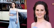 43-letnia Michelle Dockery z "Downton Abbey" i jej 6 lat młodszy mąż SPODZIEWAJĄ SIĘ DZIECKA! Aktorka pokazała brzuszek na ściance