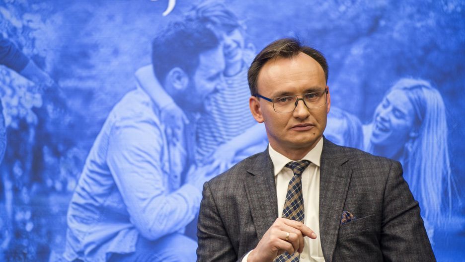 WARSAW, MASOVIA, POLAND - 2021/10/20: Mikolaj Pawlak, the Ombudsman for children's rights seen during the debate.
In Warsaw, a debate was held with the participation of ministers on the occasion of the Family Rights Day, entitled "Various Aspects of Family Rights. What actions should be taken to empower families? "
The debate was organized by the Ministry of Family and Social Policy. (Photo by Attila Husejnow/SOPA Images/LightRocket via Getty Images)