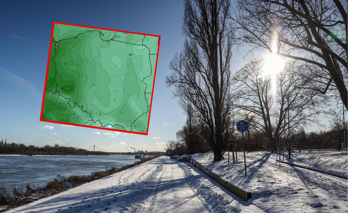 Śnieg będzie jeszcze w weekend. Przyszły tydzień to już duże ocieplenie. Na zachodzie Polski nawet do 10-12 st. C
