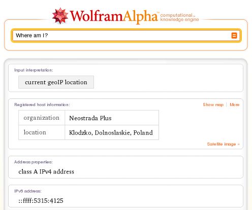 Wolfram Alpha z przymrużeniem oka 2