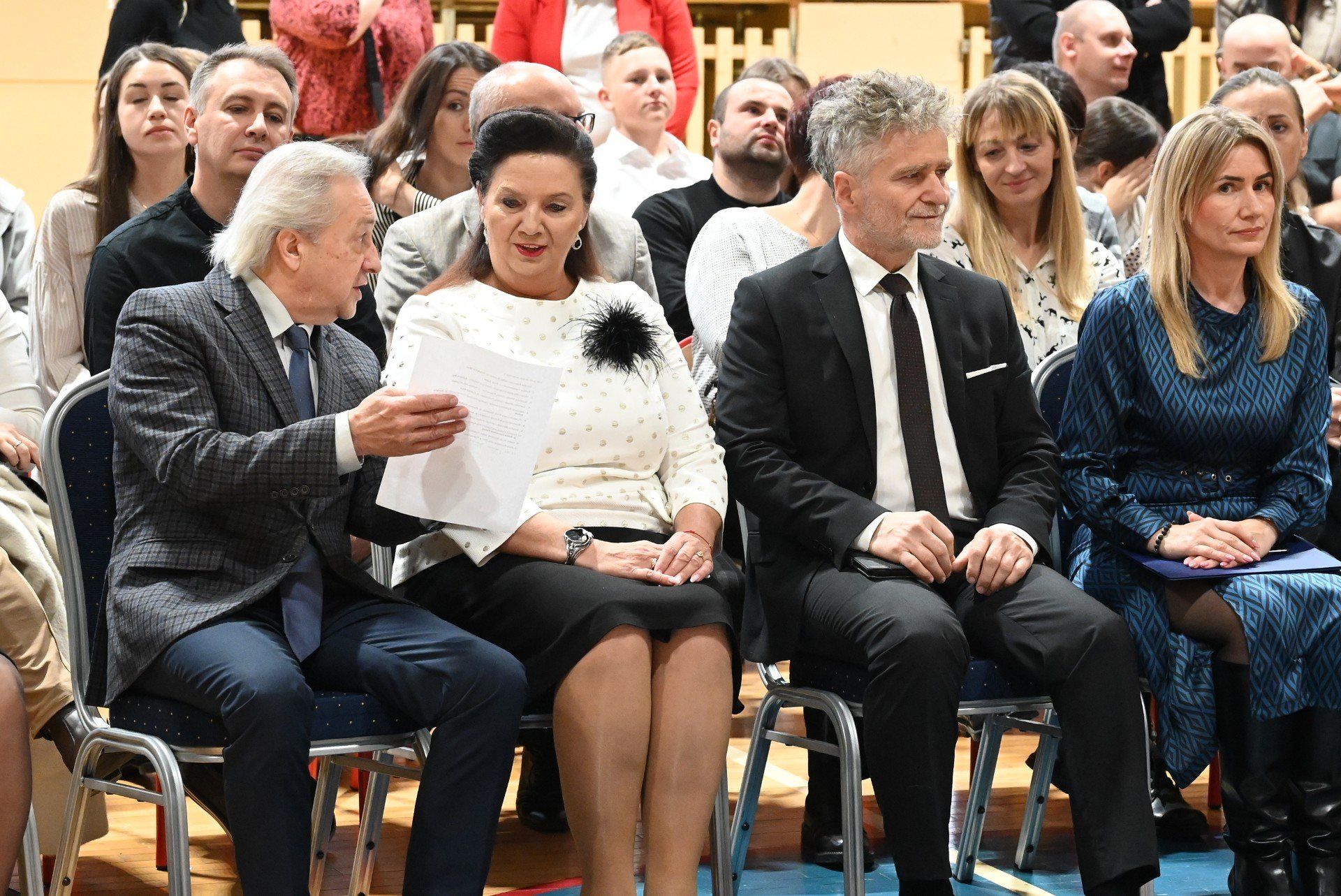 Rangi wydarzeniu dodawała obecność gości specjalnych - między innymi burmistrz Piekoszowa Teresy Jakubowskiej i senatora Krzysztofa Słonia. 