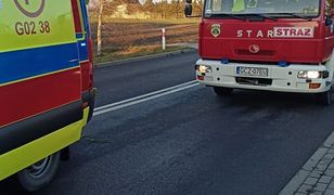 Kierowca wjechał w grupę spacerowiczów