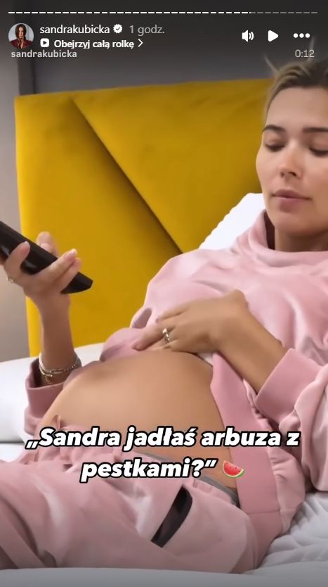 Sandra Kubicka i jej ciążowe krągłości